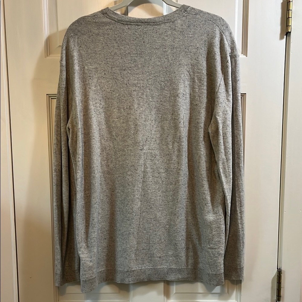 Wesc Knuby Heather Gray 100% Cotton Casual Crew Neck Sweater - Size Large - Picture 9 of 16